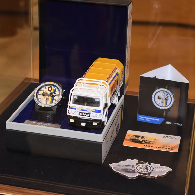 Představení hodinek PRIM Dakar LIAZ 1985