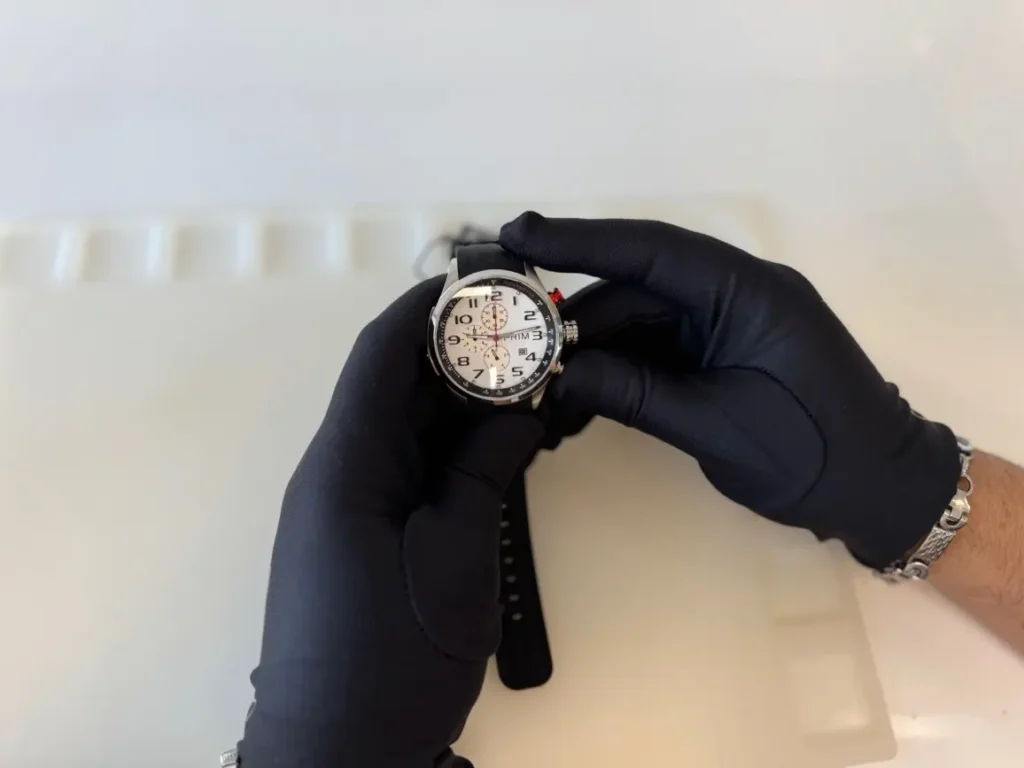 Seřízení stopek – Seřízení ručiček chronografu