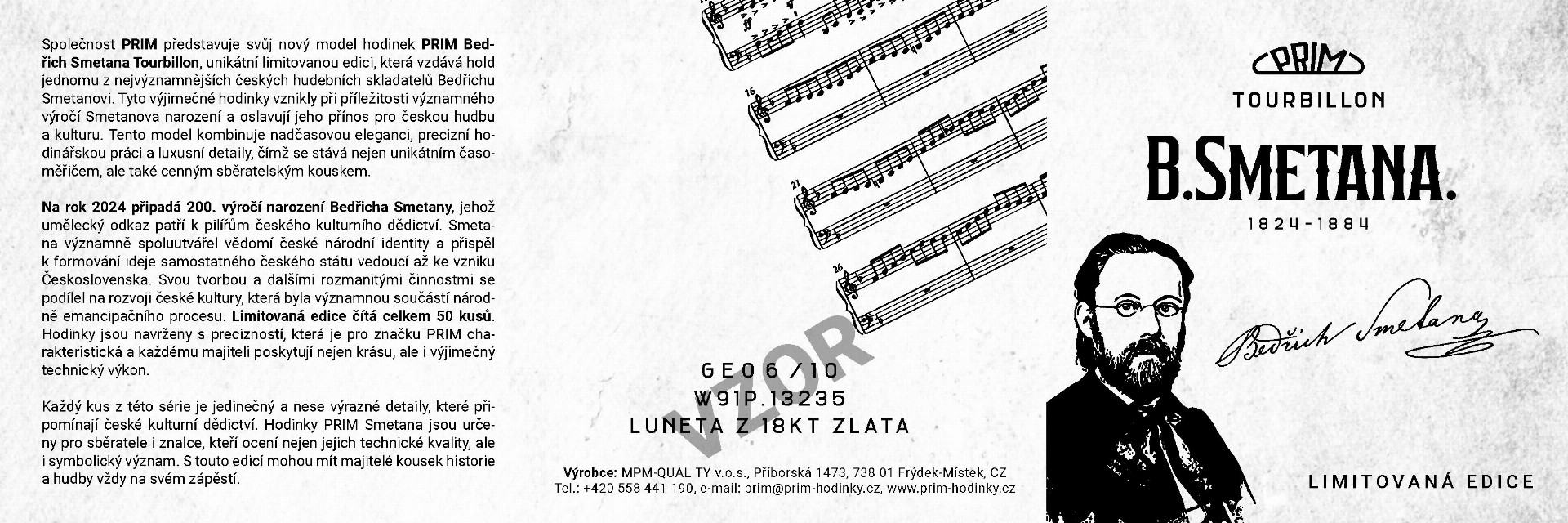 PRIM Tourbillon Bedřich Smetana - E
