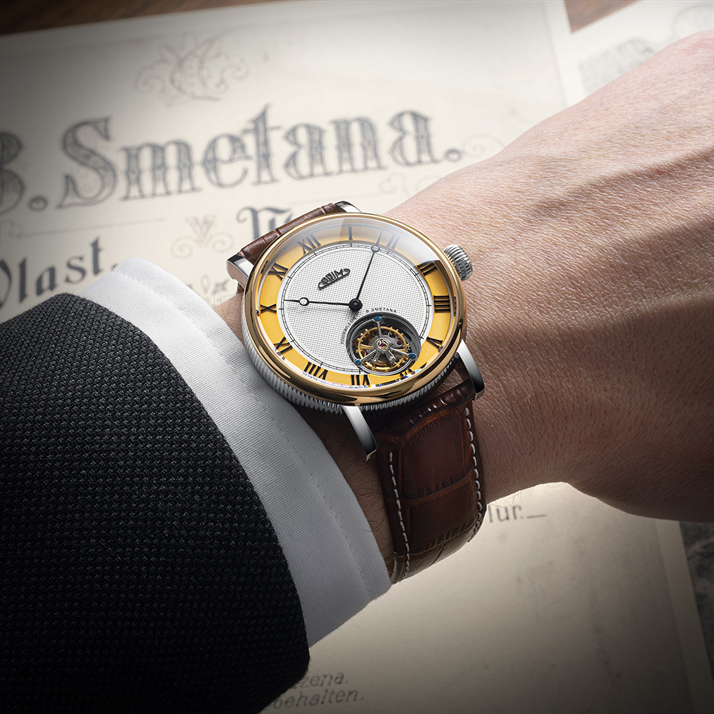 PRIM Tourbillon Bedřich Smetana Gold - C