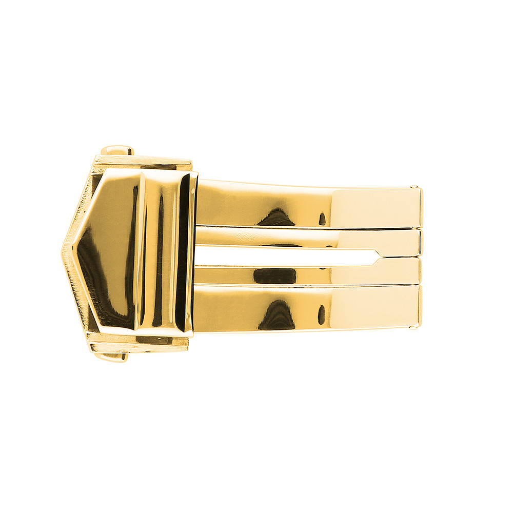 Faltbare Uhrenschließe (20 mm) - gold