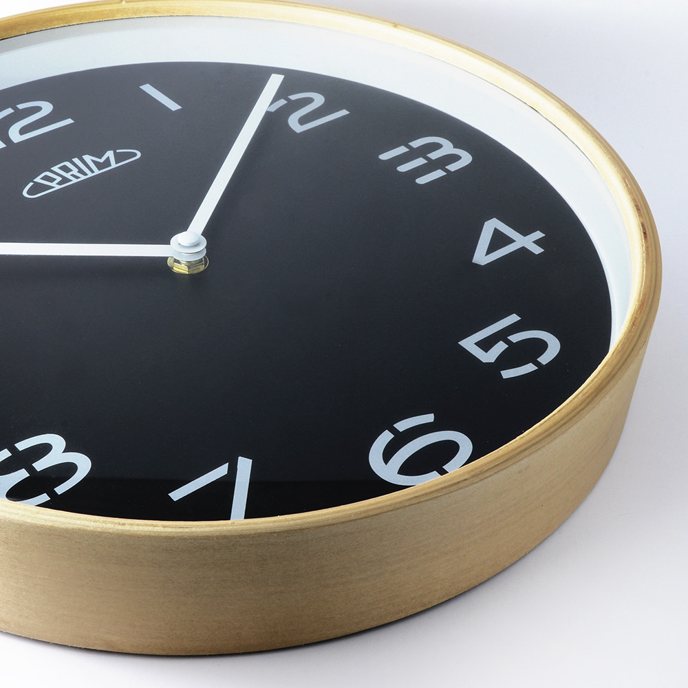 PRIM Woody Wanduhr