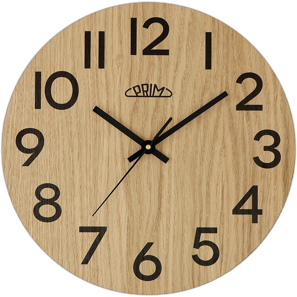 PRIM Wanduhr Genuine Veneer - B