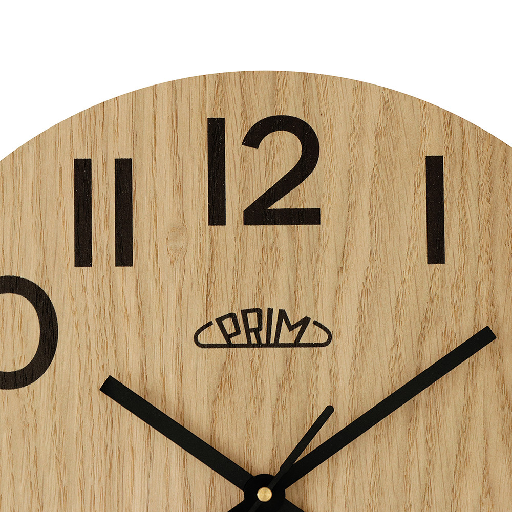 PRIM Wanduhr Genuine Veneer - B