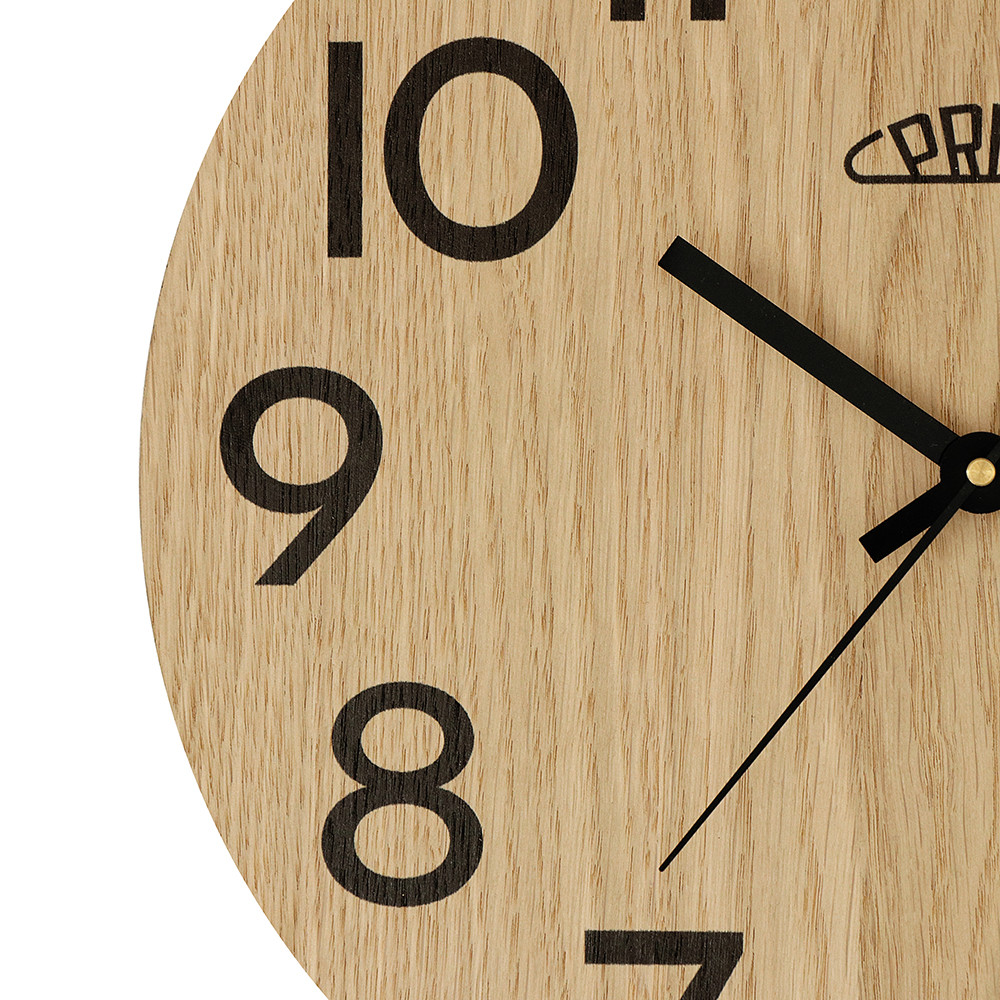 PRIM Wanduhr Genuine Veneer - B