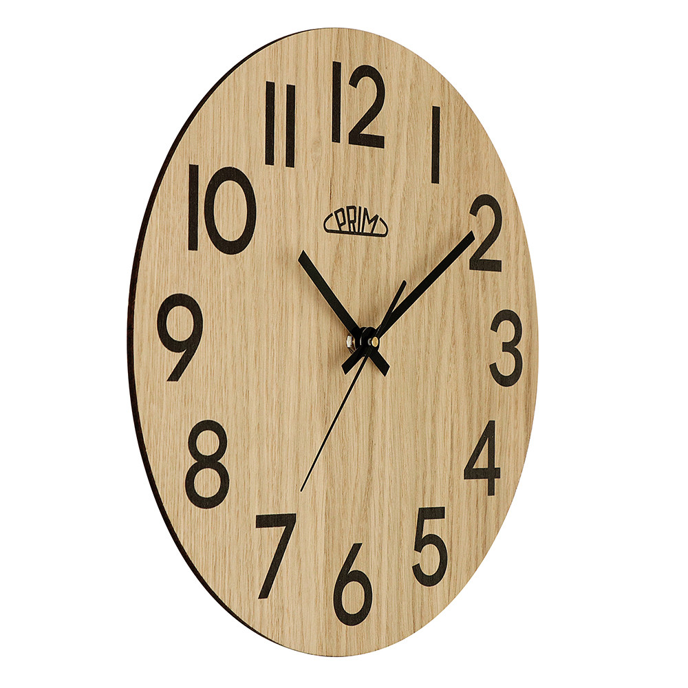 PRIM Wanduhr Genuine Veneer - B