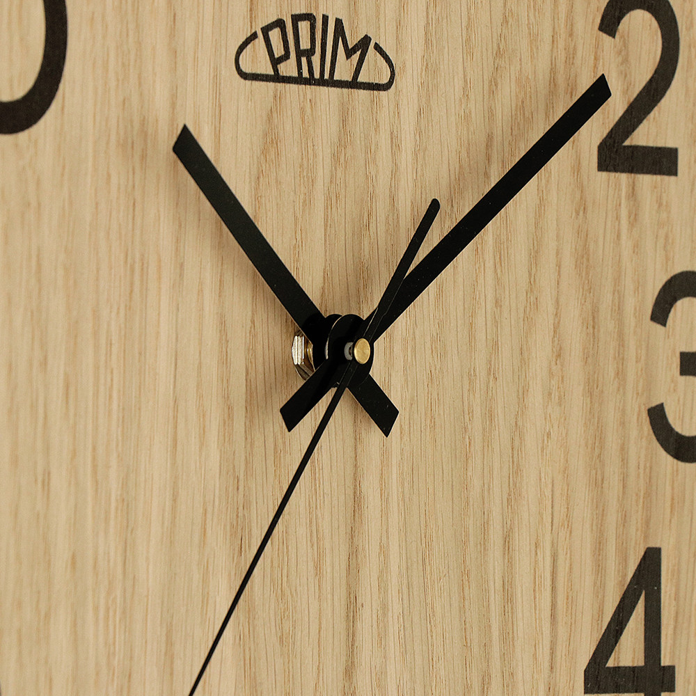 PRIM Wanduhr Genuine Veneer - B