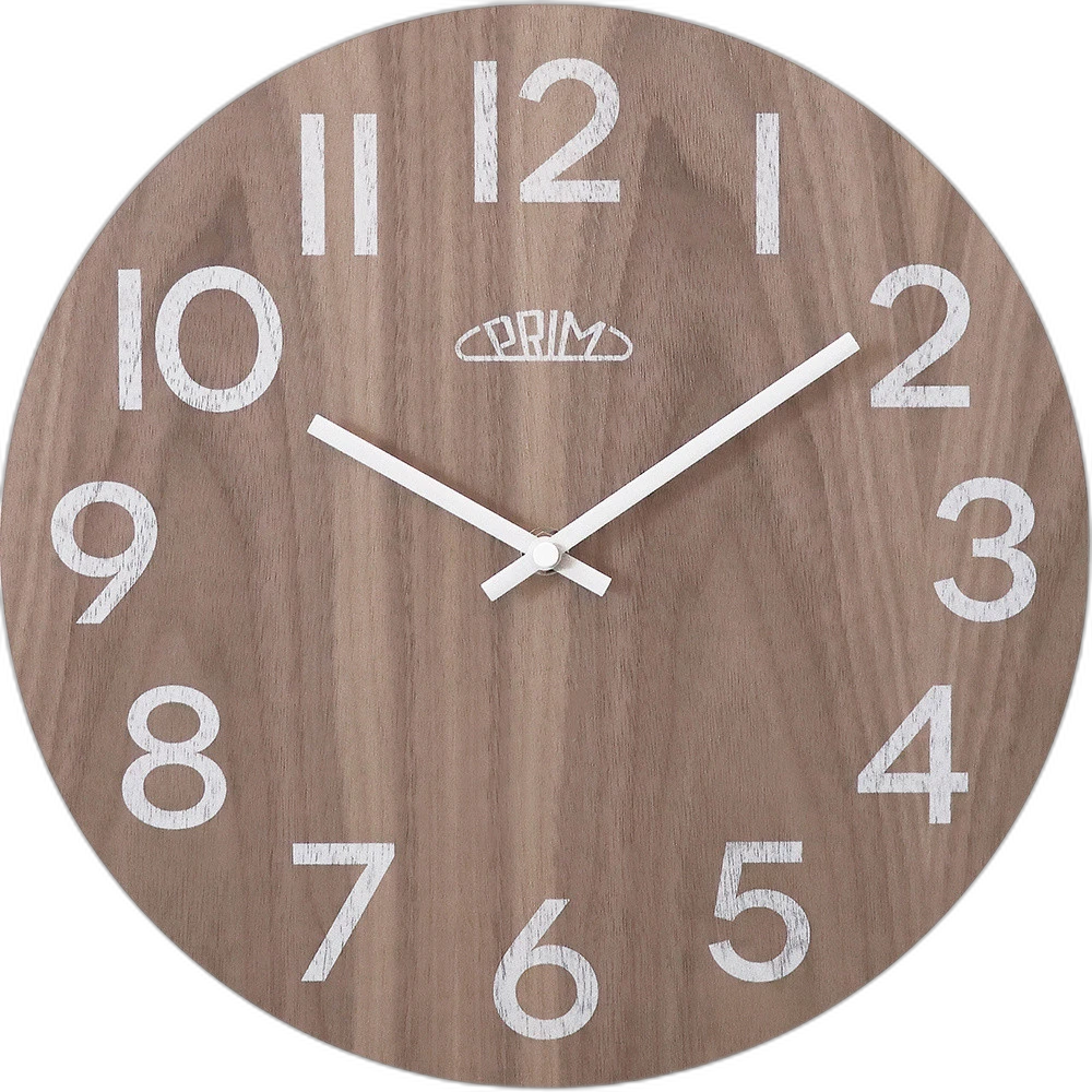 PRIM Wanduhr Genuine Veneer - C