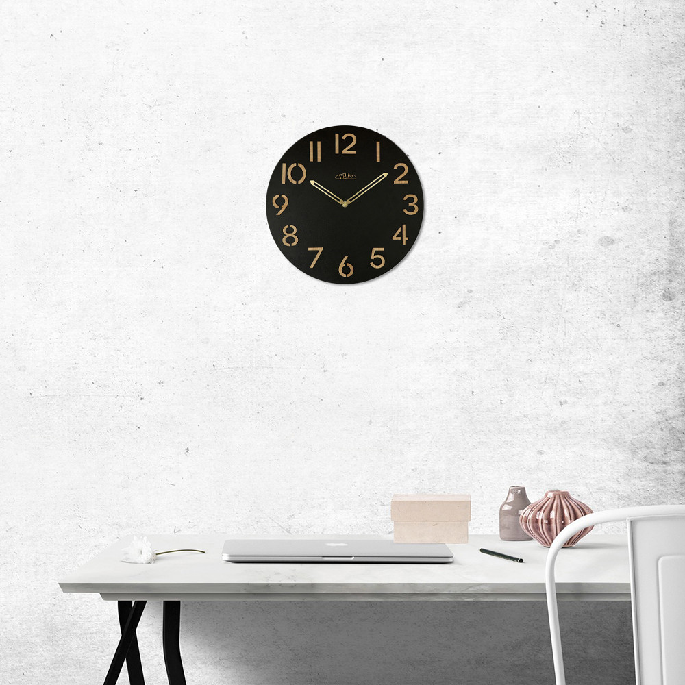 PRIM Combined Veneer Wanduhr