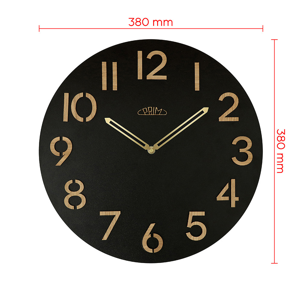PRIM Combined Veneer Wanduhr