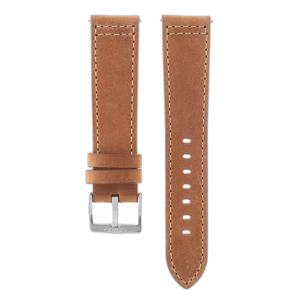 RB.13191 (22 mm - XL) - light brown - PRIM Pilot Dual Time 2023