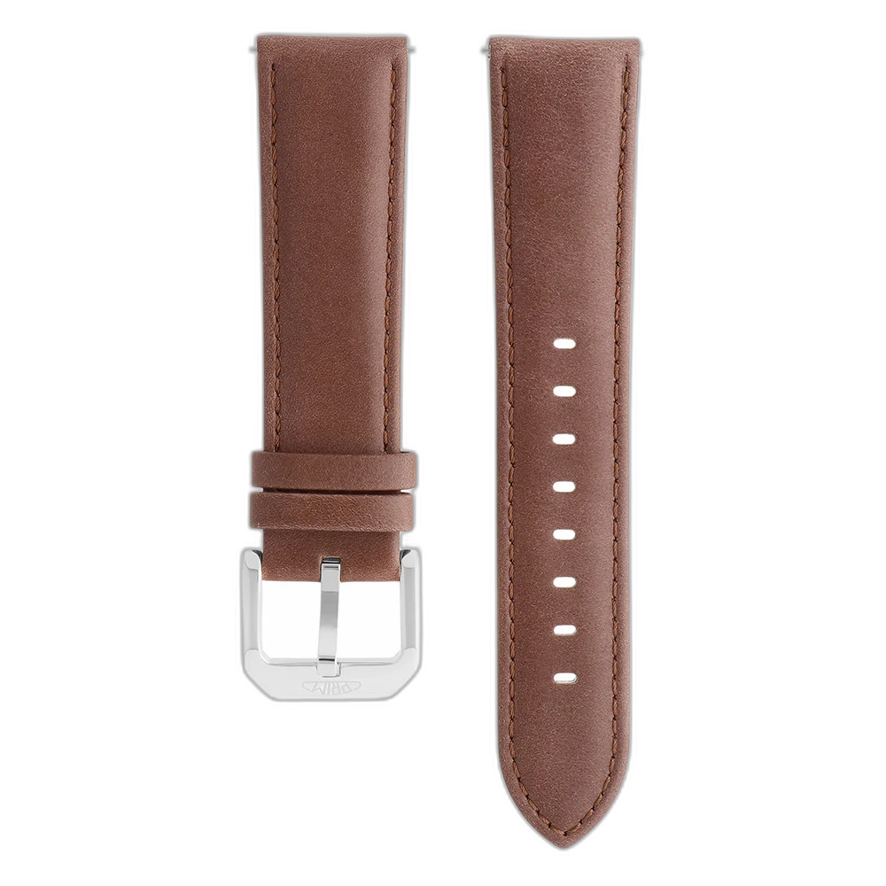 RB.15888 (22 mm) - easy click - brązowy/srebrny
