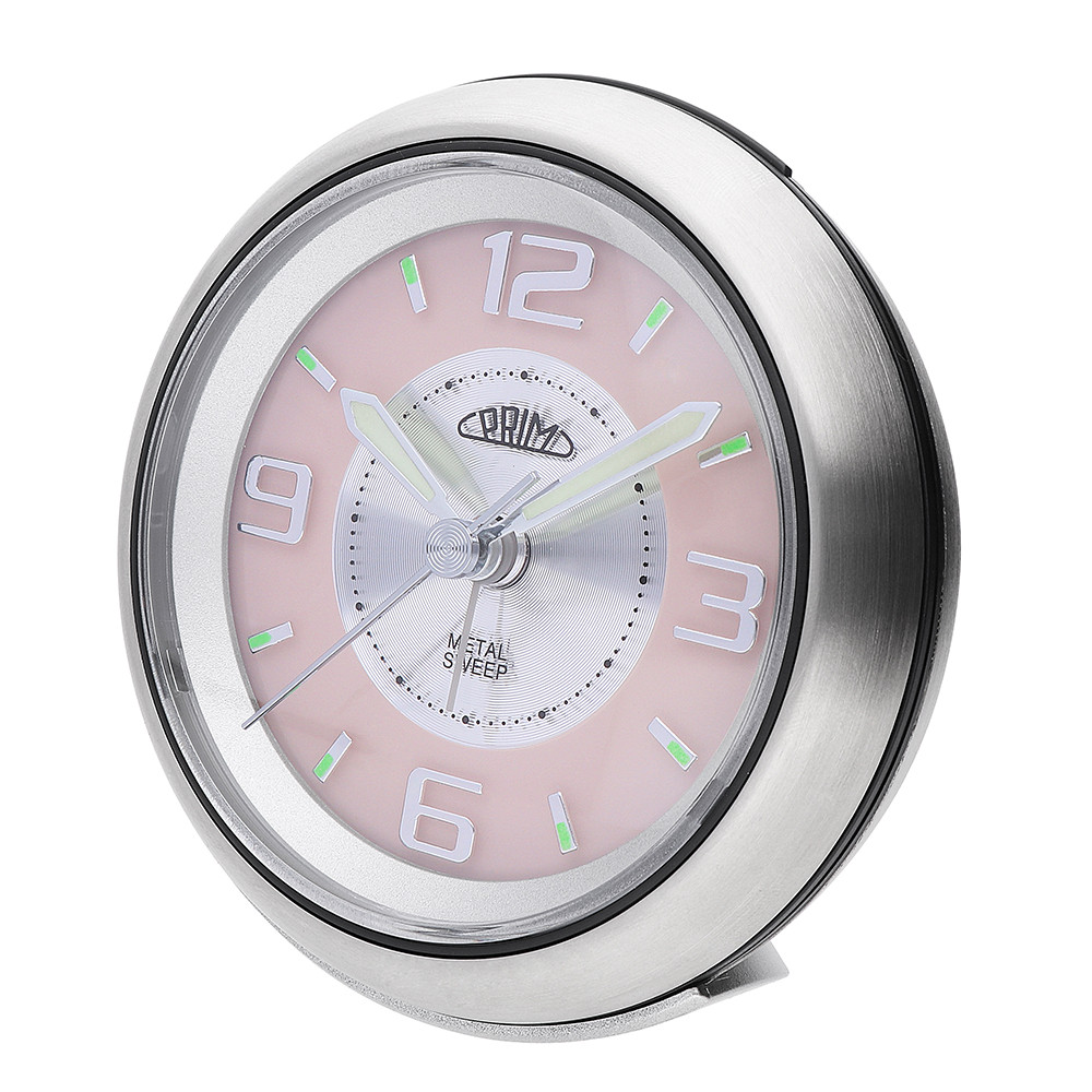 PRIM Retro Alarm - stříbrnorůžový