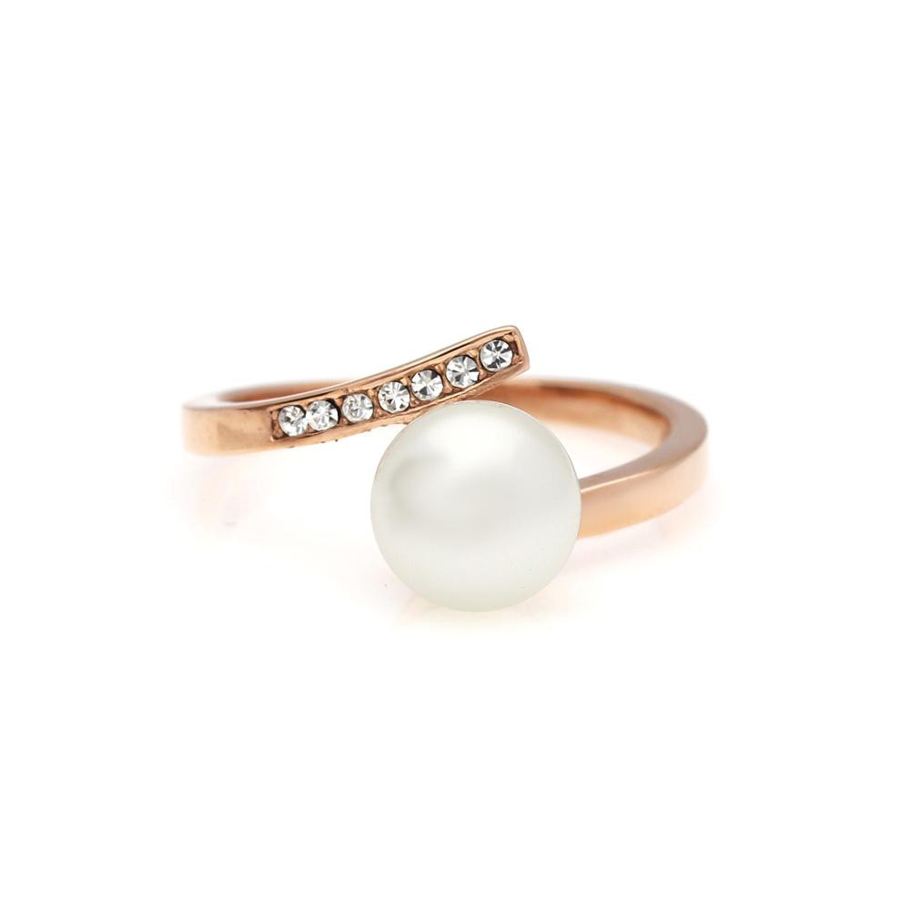 Ring 8010, rose gold, size 56