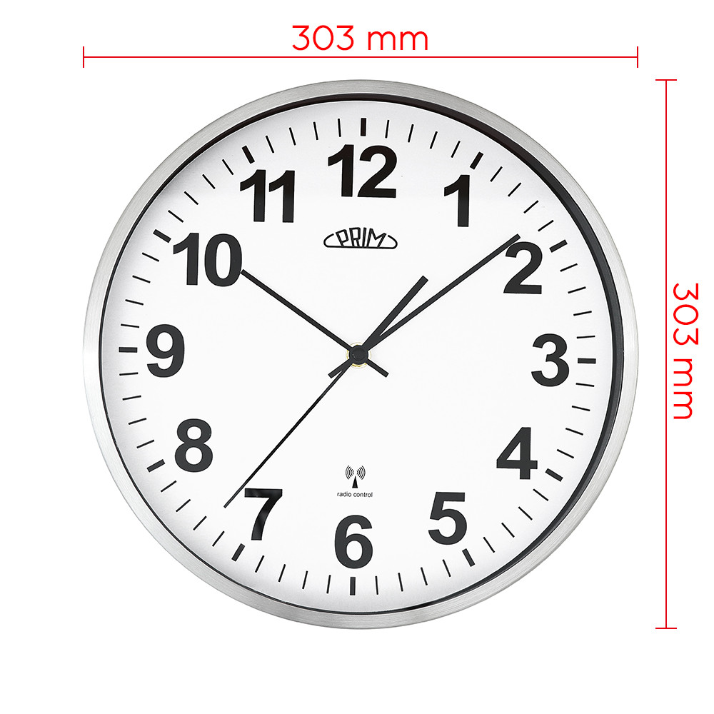 PRIM Radio Control Wanduhr