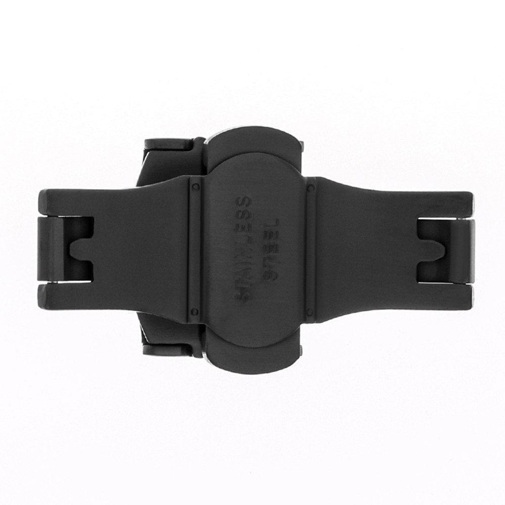 Butterfly with side lock 18 mm - matte black