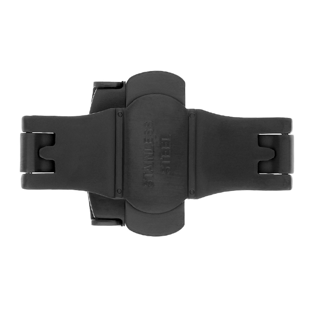 Butterfly with side lock 20 mm - matte black
