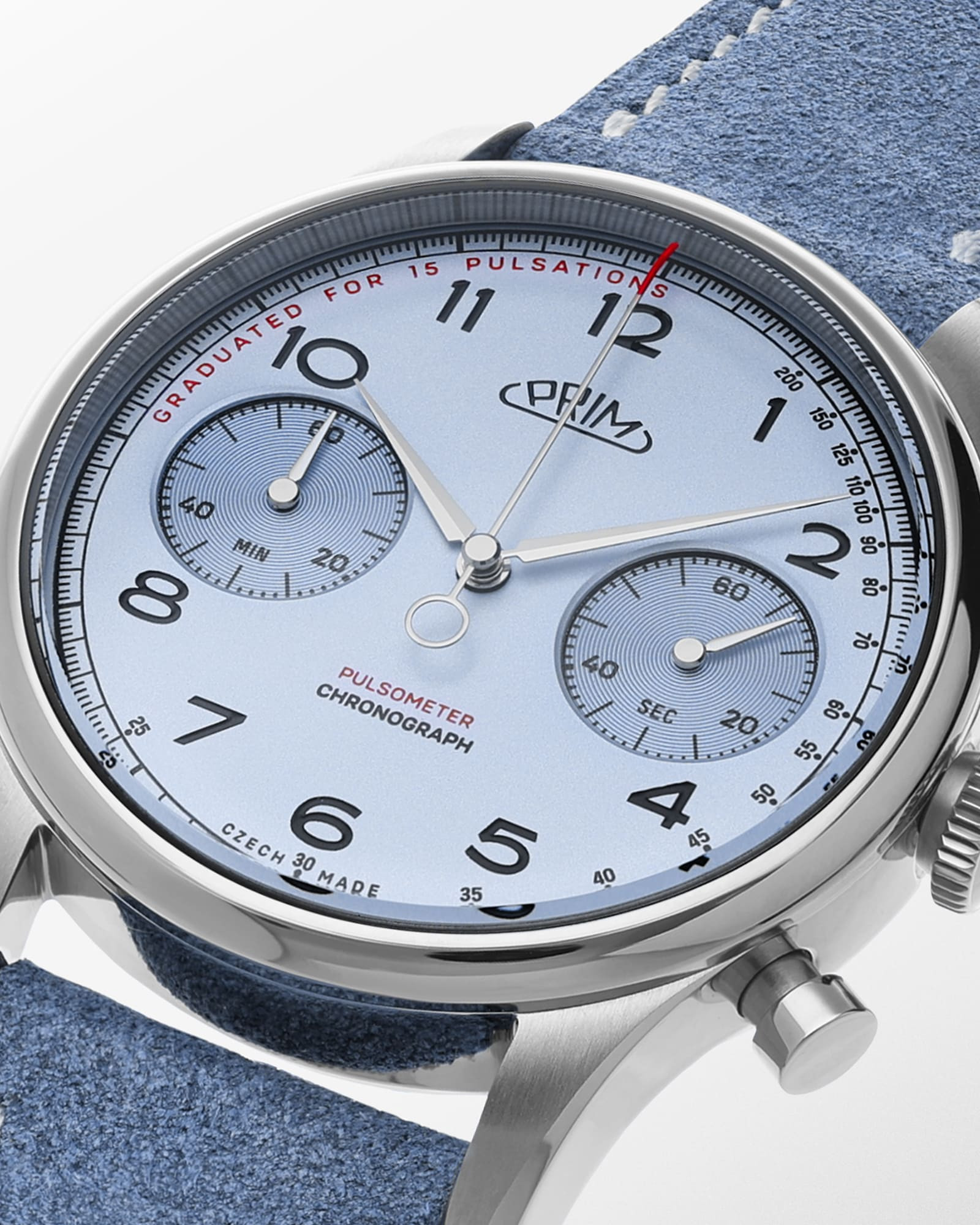 Prim Janský Pulsometer Chronograph 39 - A