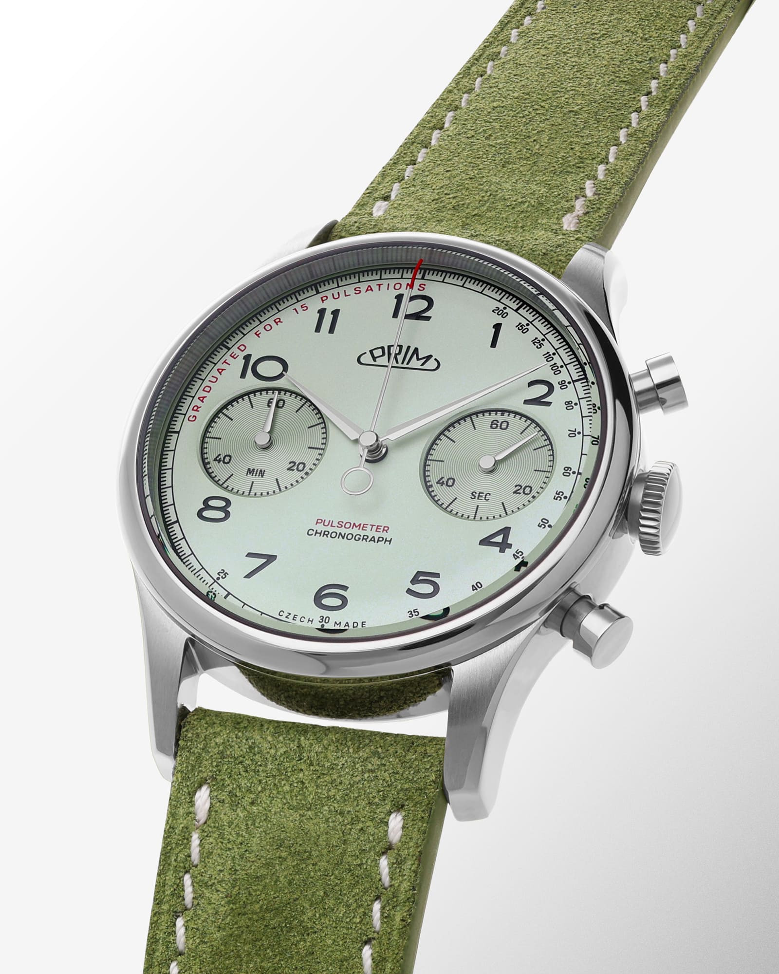 Prim Janský Pulsometer Chronograph 39 - B