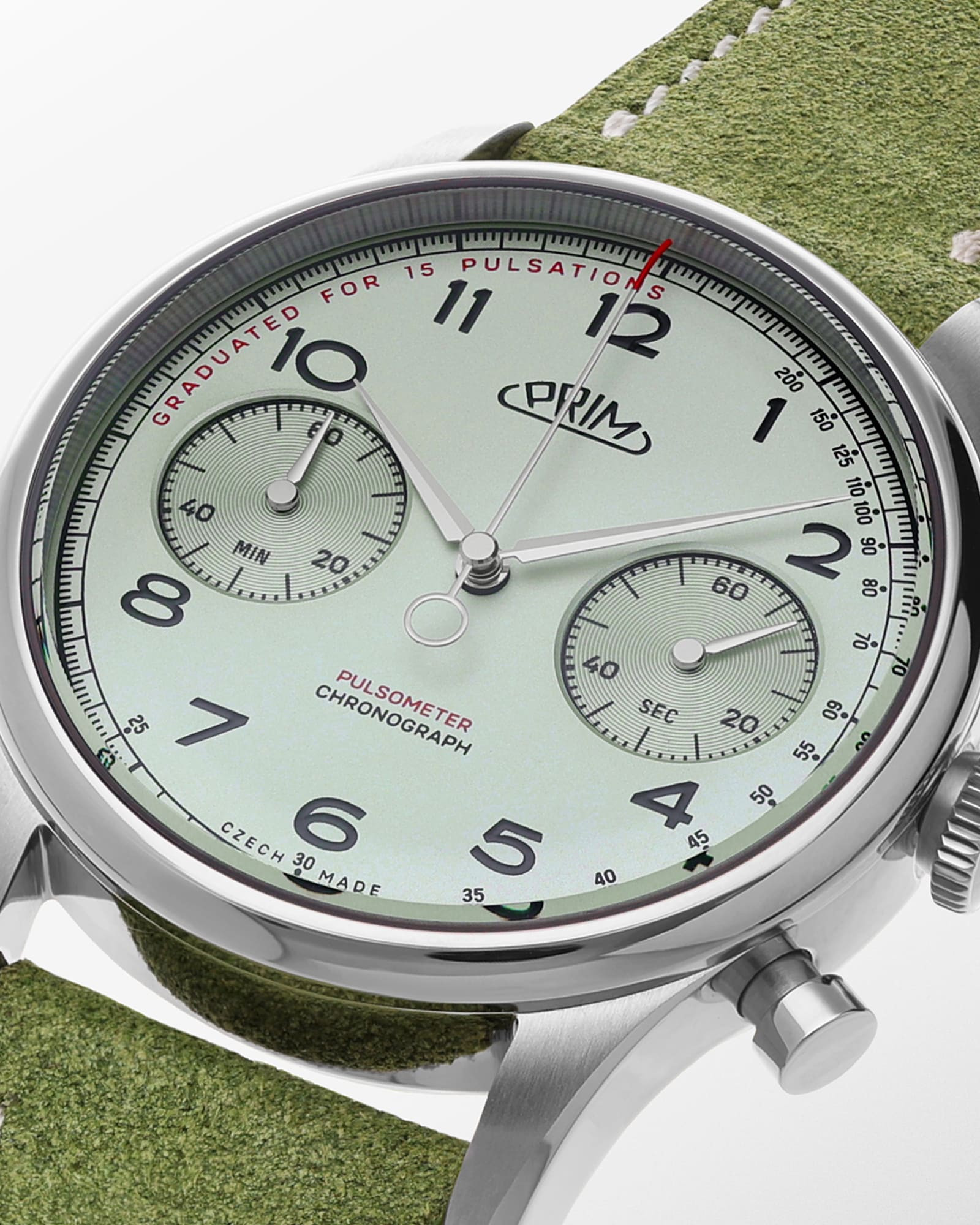 Prim Janský Pulsometer Chronograph 39 - B