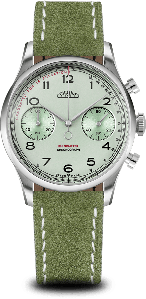 Prim Janský Pulsometer Chronograph 39 - B
