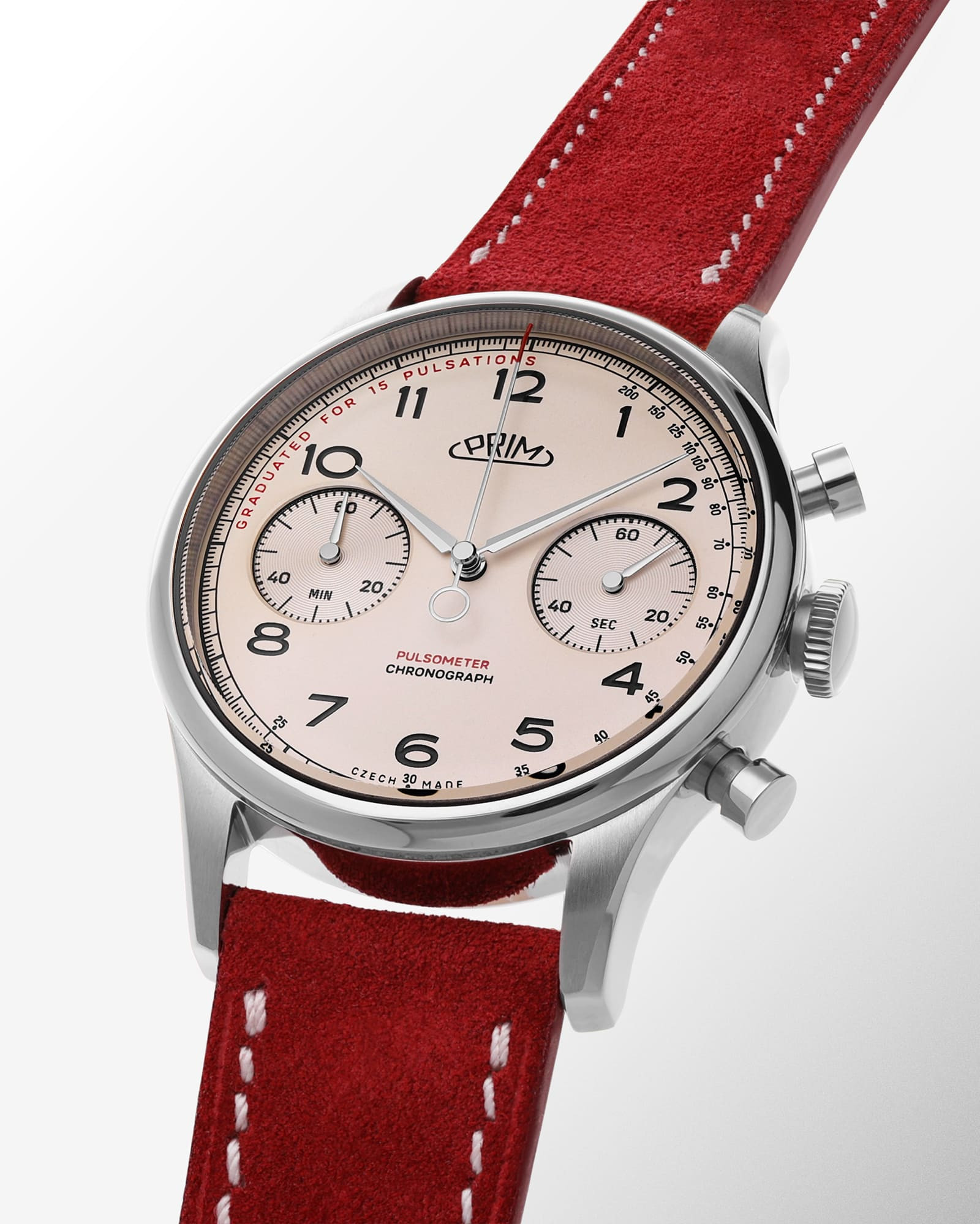 Prim Janský Pulsometer Chronograph 39 - C