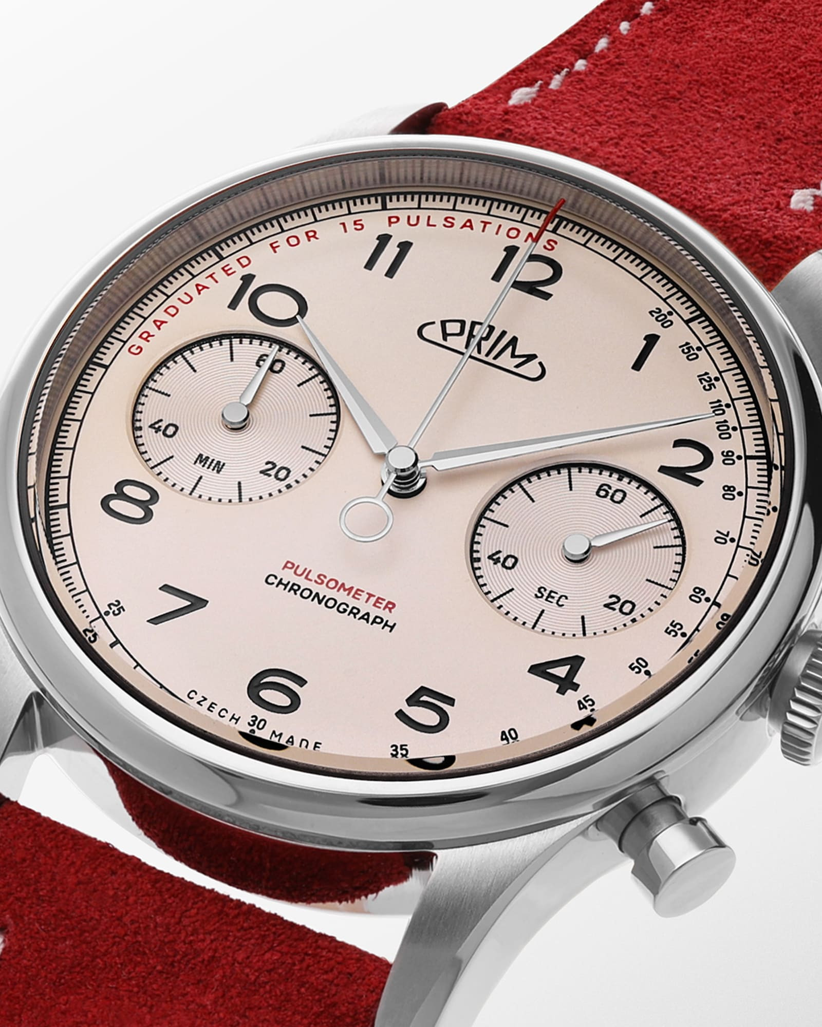 Prim Janský Pulsometer Chronograph 39 - C