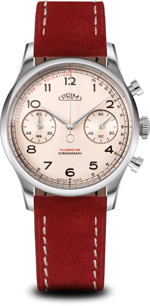 Prim Janský Pulsometer Chronograph 39 - C