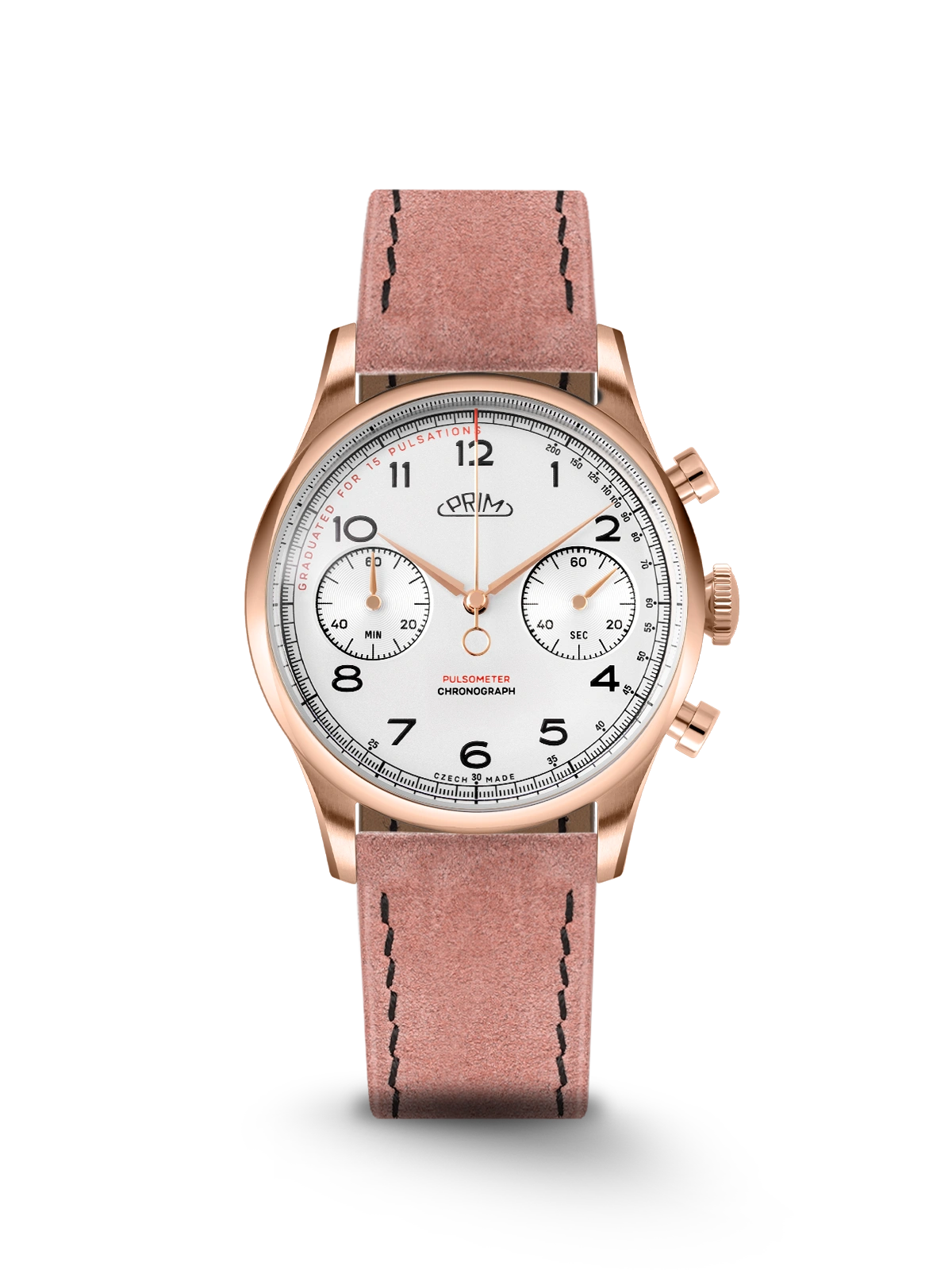 Prim Janský Pulsometer Chronograph 39 - D