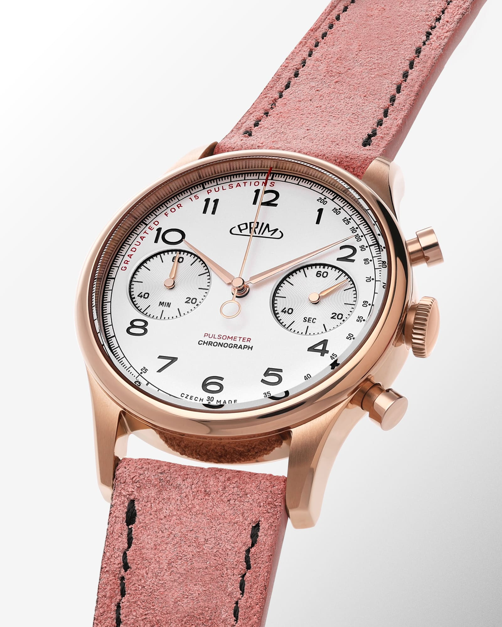 Prim Janský Pulsometer Chronograph 39 - D