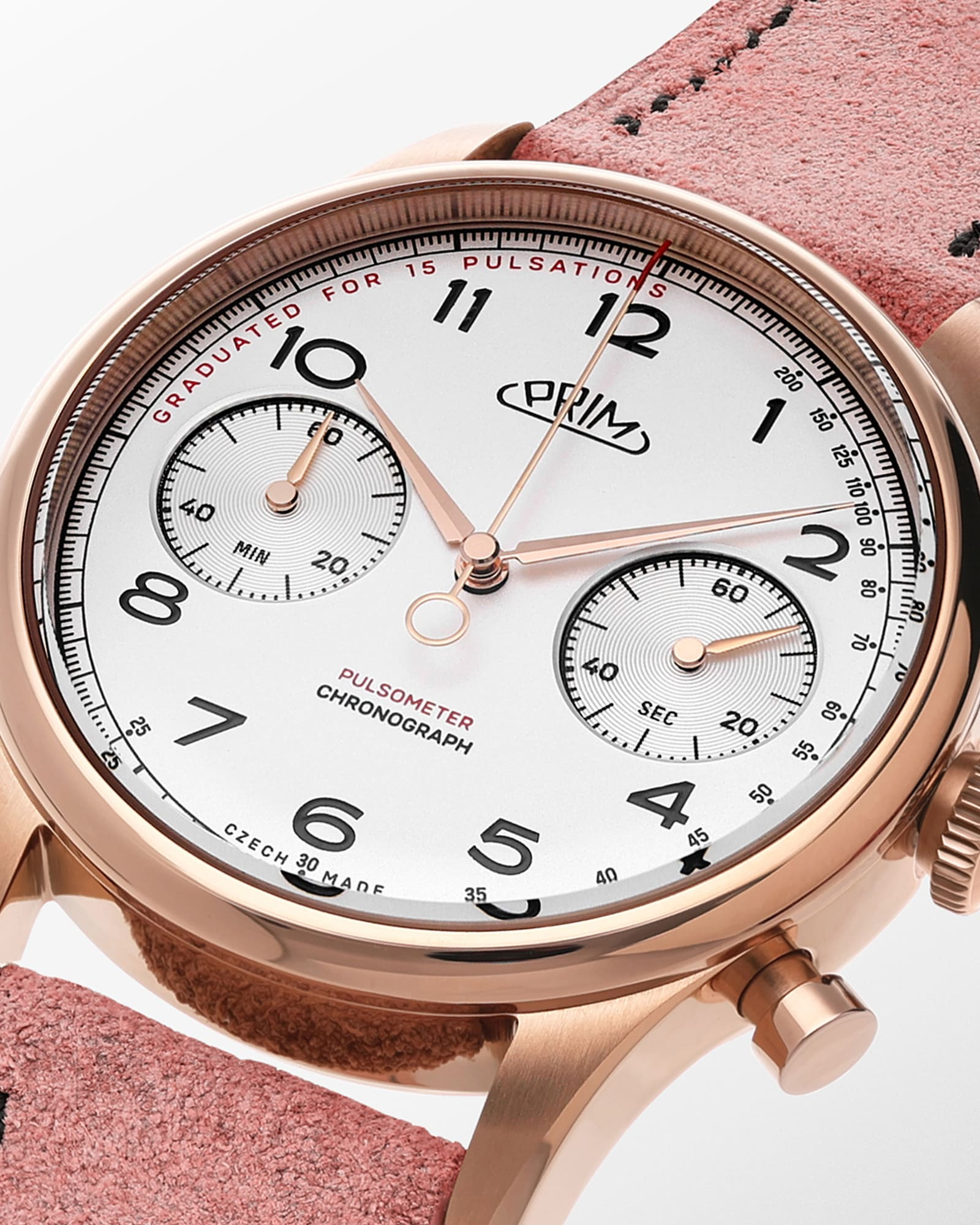 Prim Janský Pulsometer Chronograph 39 - D