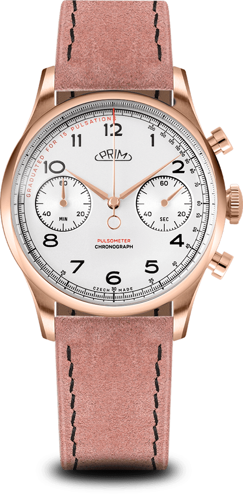 Prim Janský Pulsometer Chronograph 39 - D