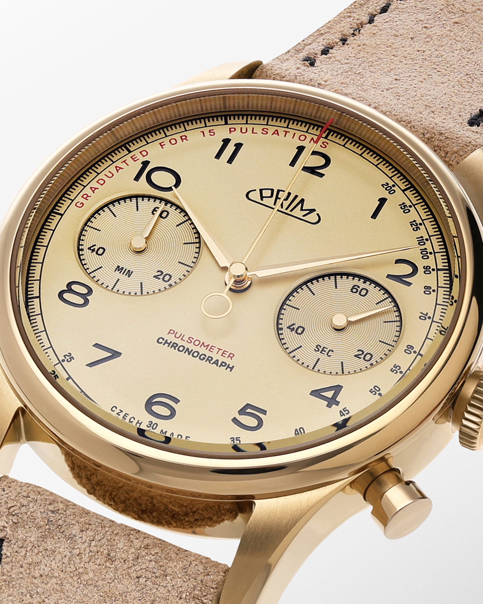 Prim Janský Pulsometer Chronograph 39 - E