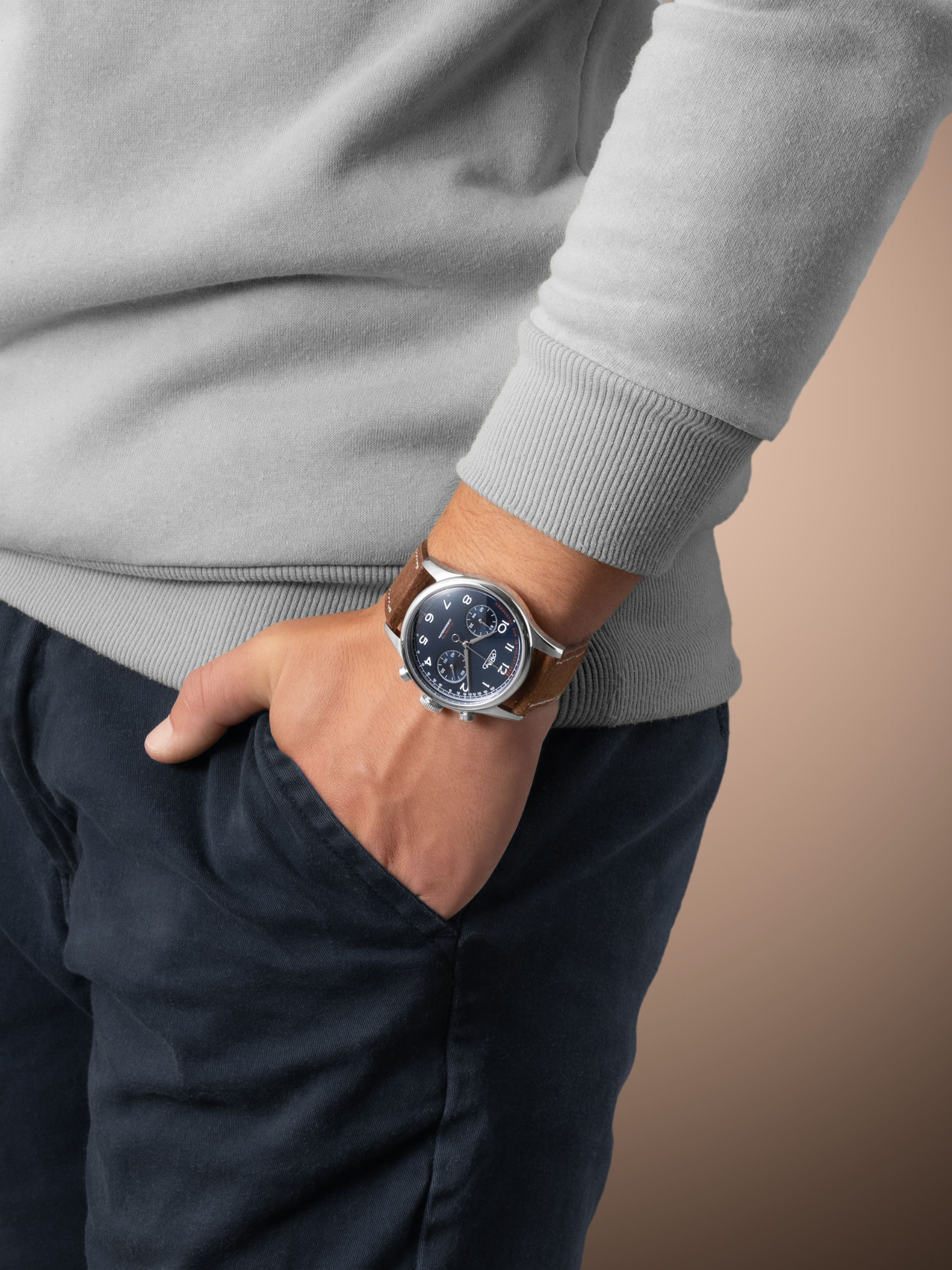 Prim Janský Pulsometer Chronograph 42 - C