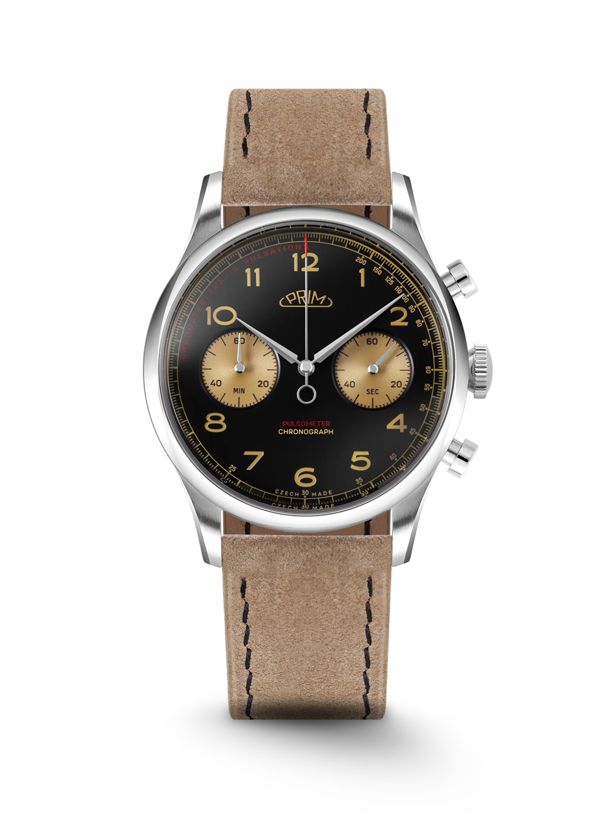 Prim Janský Pulsometer Chronograph 42 - D