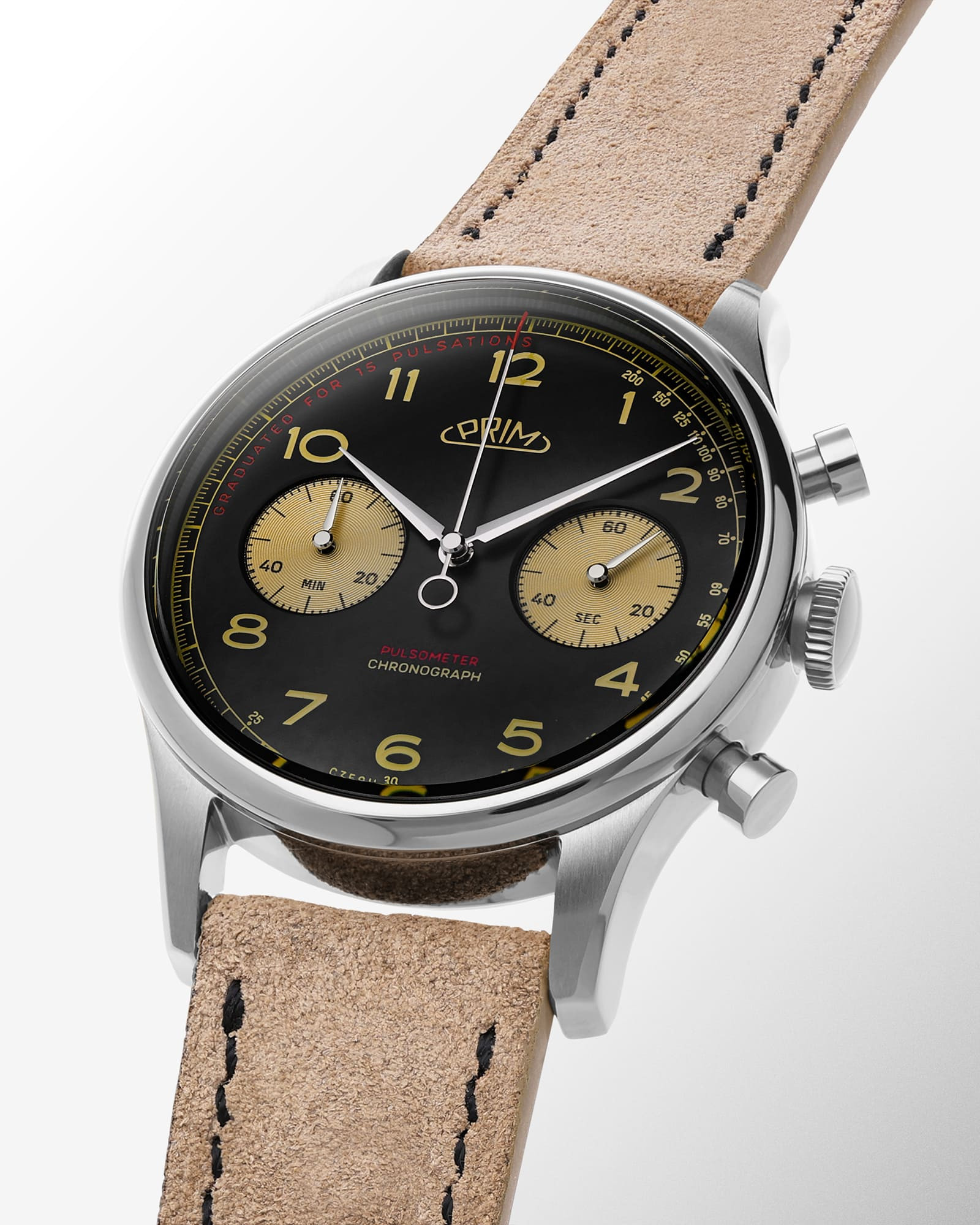 Prim Janský Pulsometer Chronograph 42 - D