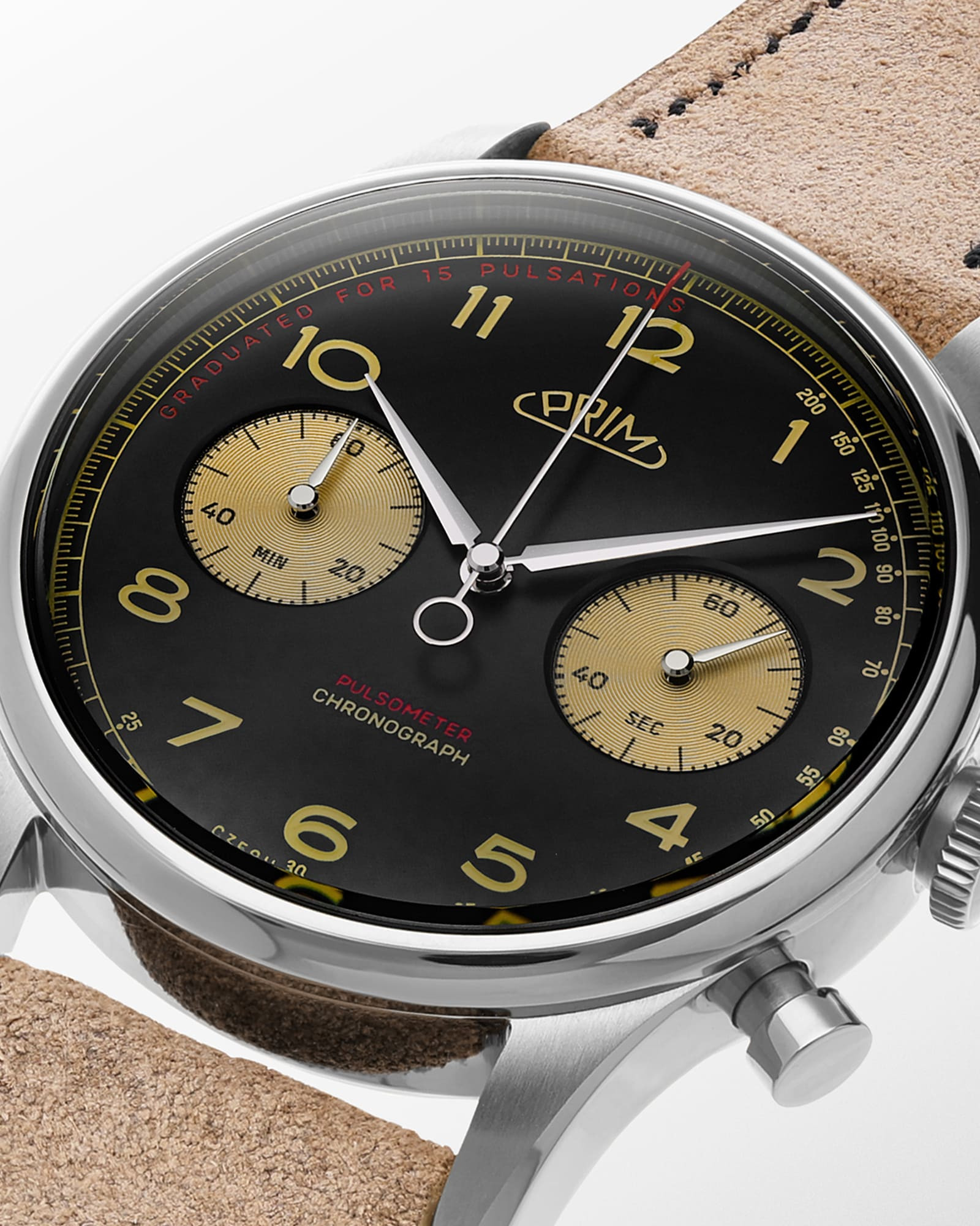 Prim Janský Pulsometer Chronograph 42 - D