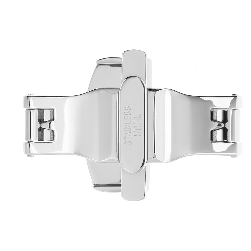 Bow tie clasp with side lock, 22 mm