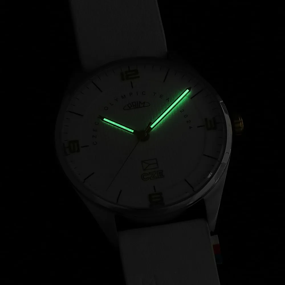 Svítící ručičky czech olympic team hodinky PRIM