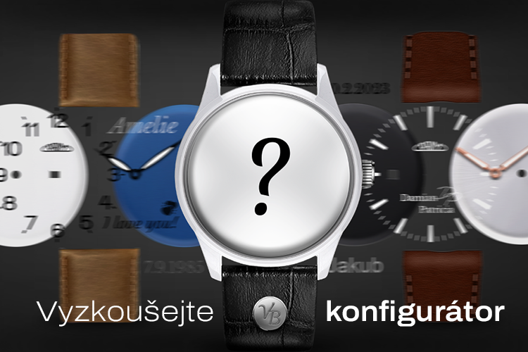 Sestav si PRIM hodinky - vyzkoušejte konfigurátor