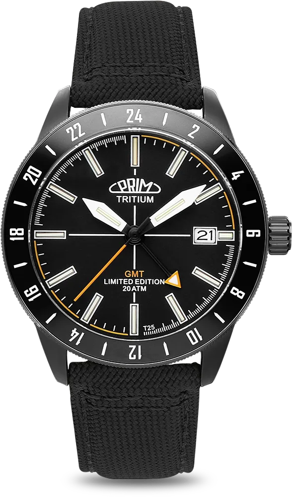 PRIM hodinky sport tritium world timer