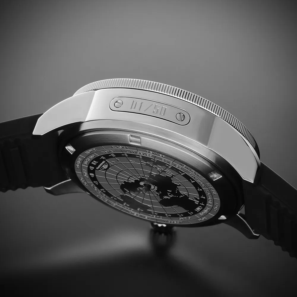 Sériové číslo hodinek PRIM Sport tritium world timer