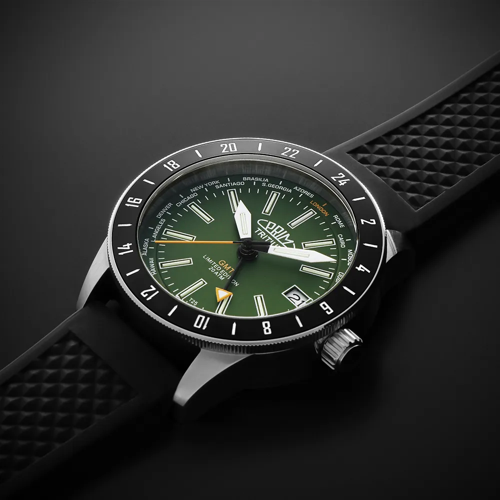PRIM sport tritium World timer